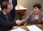Domenico Quaglio Presidente Bridges to Italy Italia e Luana Gallo Presidente Fondazione Paolo di Tarso