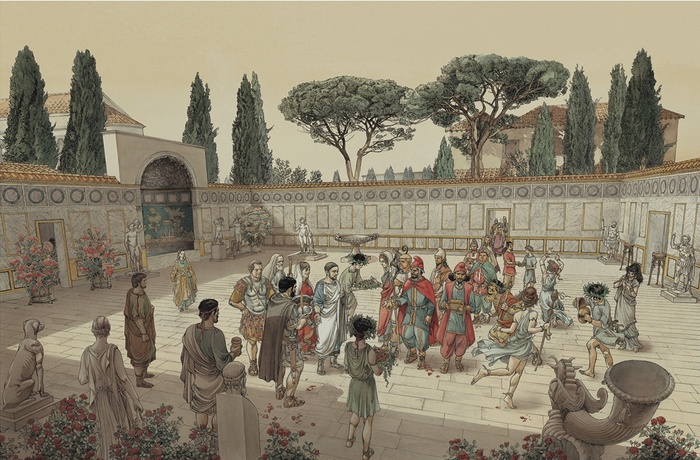 Museo del ninfeo, la Domus Aurea di Caligola