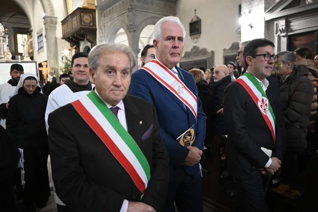 Sindaco Chiusi della Verna e colleghi