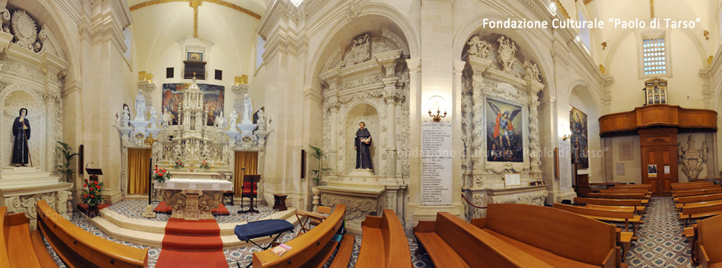 Otranto - Interno della Chiesa - Convento di San Francesco di Paola