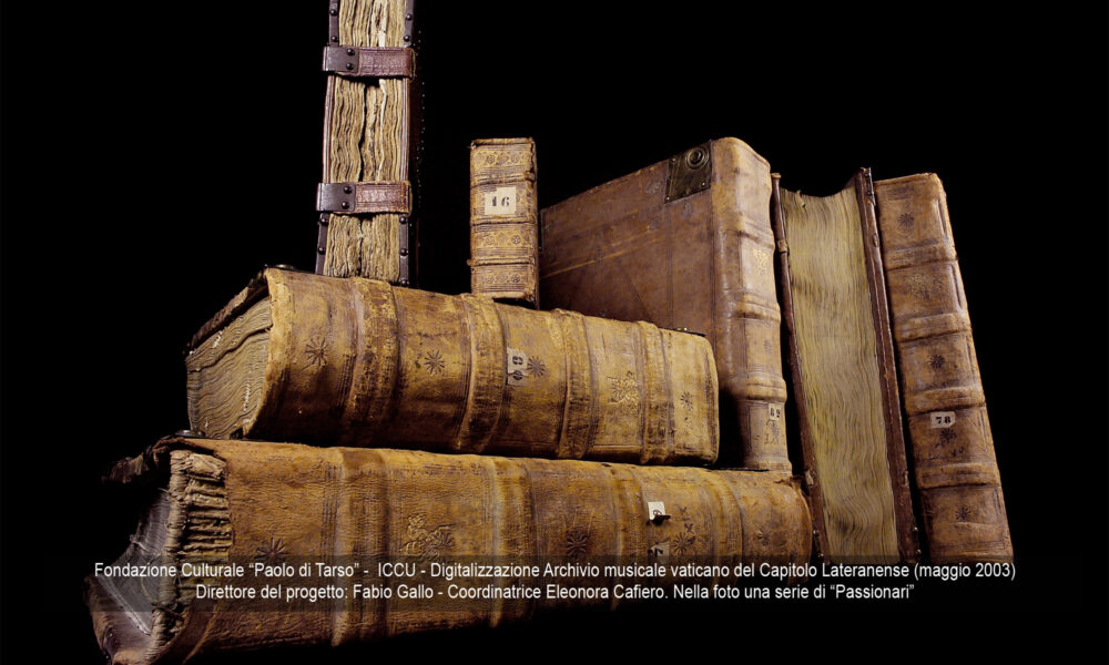 Beni Librari "rari" digitalizzati dalla Fondazione Culturale "Paolo di Tarso" nell'anno 2003 grazie al sostegno finanziario dell'ICCU